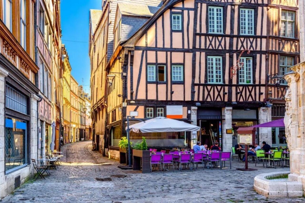 Rouen - Appartements - Centre Historique - Tout Confort - Internet Fibre Luaran gambar